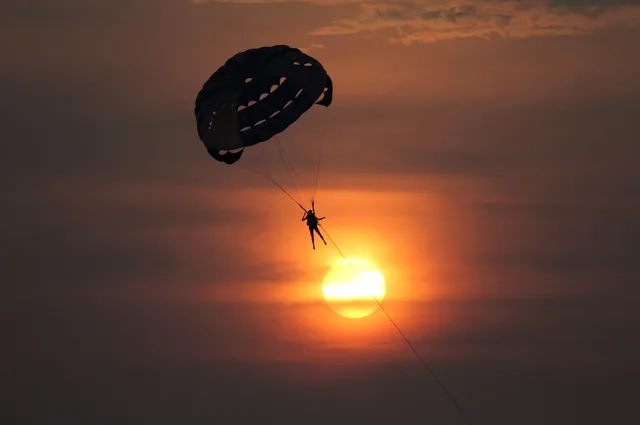 nighttime parasailing nighttime parasailing